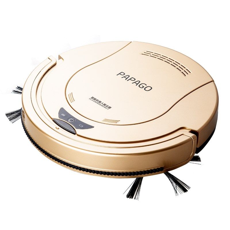 PapaGo扫地机器人超薄家用智能吸尘器全自动擦地拖地机清洁一体机,淘宝优惠券,粉丝福利购,淘宝优惠卷