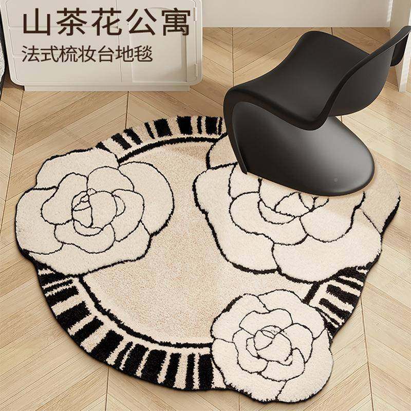 法山茶花卧植绒地毯簇绒梳式客厅耐脏可机洗室妆台脚垫衣帽LY山茶,淘宝优惠券,粉丝福利购,淘宝优惠卷