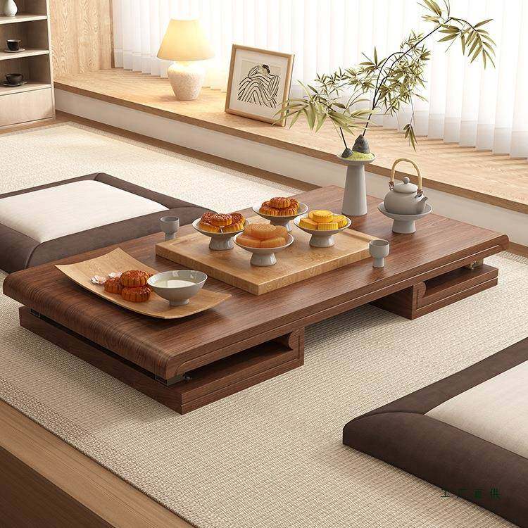 飘窗小桌子木炕件桌榻米茶桌茶几三榻套窗RWX台矮实书桌卧室坐地,淘宝优惠券,粉丝福利购,淘宝优惠卷
