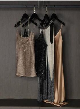 装轻奢样板衣装BYR帽间房摆件软家居展厅软装样板间衣柜饰品