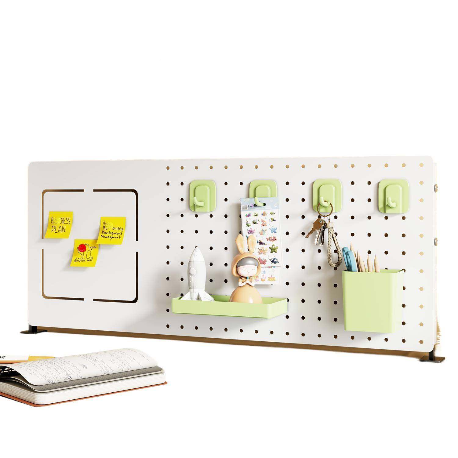 办公桌洞洞板桌面收架书纳工位挡板物架置F98T6875桌整理办公室宿,淘宝优惠券,粉丝福利购,淘宝优惠卷