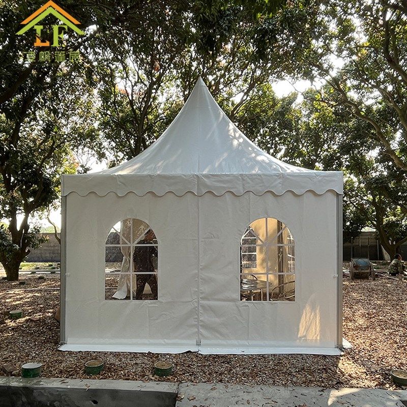 广州篷房厂家热销户外活动Pagoda tent 铝合金尖顶帐篷 宝塔帐篷 - 图0