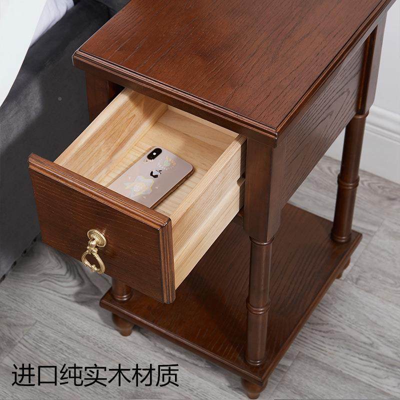 实木床头柜超窄325宽窄美式ZBB小尺寸极0小床边柜型迷你极简床头,淘宝优惠券,粉丝福利购,淘宝优惠卷