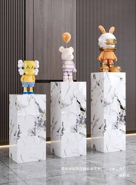工直销客立柱所厂厅65557465酒店台花架雕塑底展座装饰会大理石岩
