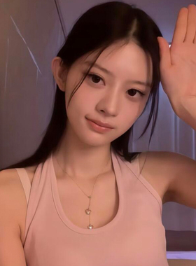 minju朴敏珠同款双爱心项链