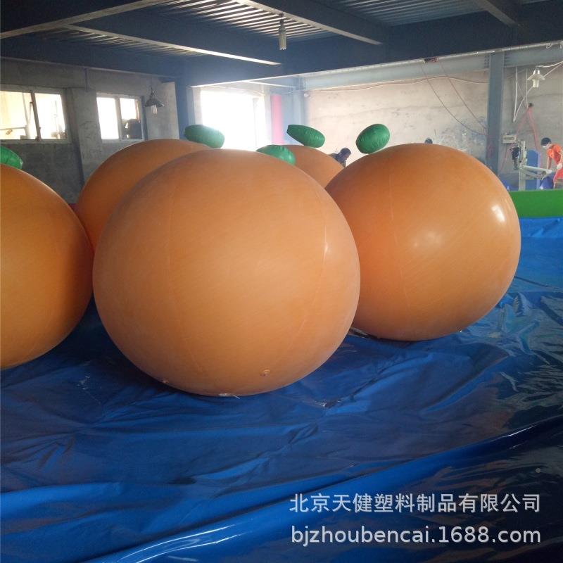 PVC升水果蔬空菜气模充气卷心菜00菜白西瓜桃子茄子真蘑菇仿模型 - 图3