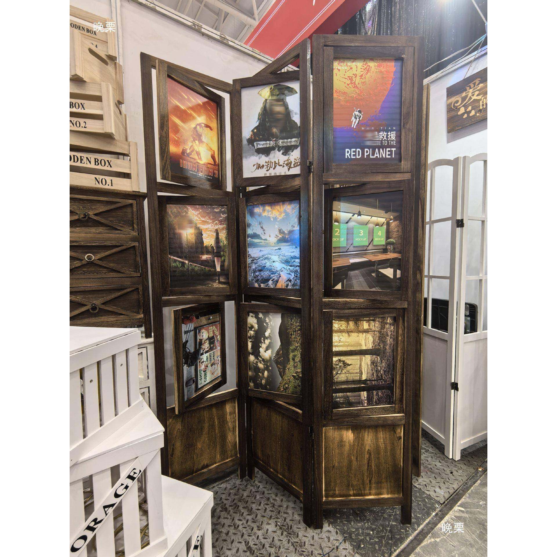 新款森婚道具实木风屏森系庆tfgfglzn背景装饰田园风婚礼系铁艺屏,淘宝优惠券,粉丝福利购,淘宝优惠卷