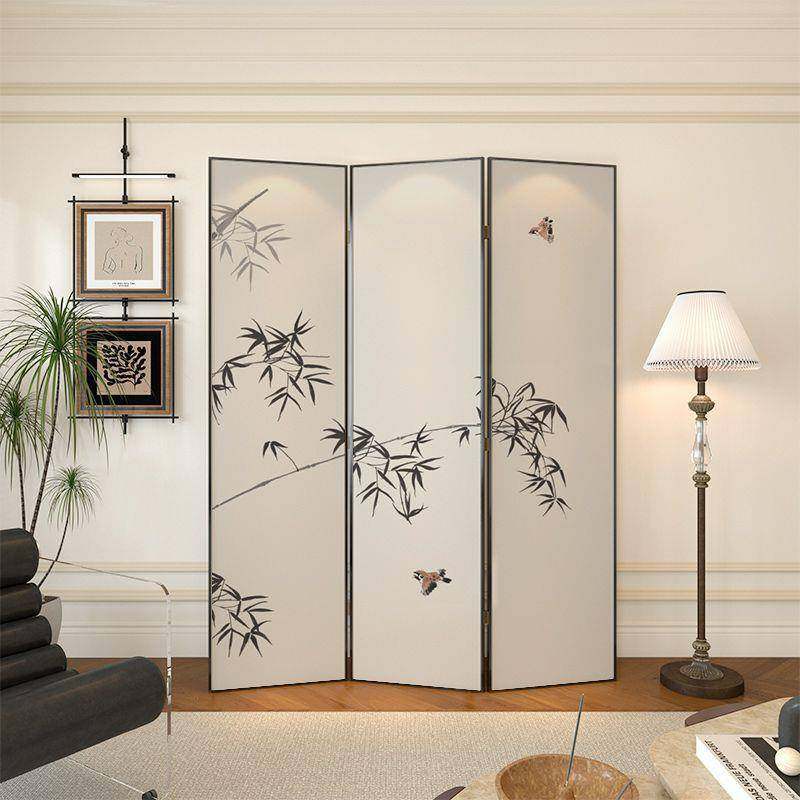 法式中古屏风隔断客厅遮挡家用装饰别墅玄关卧室移动折叠现代Tω,淘宝优惠券,粉丝福利购,淘宝优惠卷