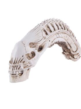 脂铁件血异形头骨模型骷髅头-1科幻电影骷头摆树骷颅头万圣节毒液