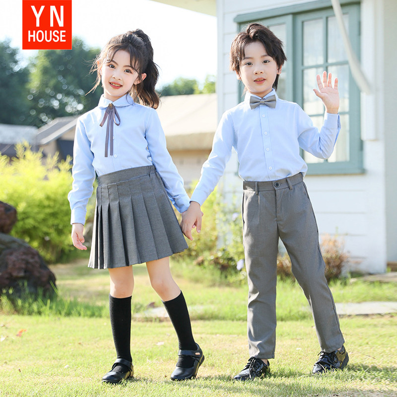 六一小学生合唱演出服诗歌朗诵班服儿童团体校服学院风表演服衬衫,淘宝优惠券,粉丝福利购,淘宝优惠卷