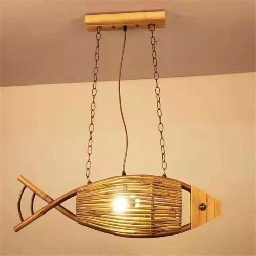 日式灯笼榻榻米灯具东南亚竹编吊灯工厂直销中式吊灯竹艺竹编吊灯 - 图3