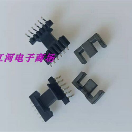 EFD15安规骨架EFD15贴片SMD6+6针排距加宽加配套磁芯PC44材质 - 图2