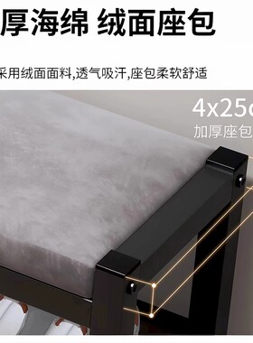 新疆包邮不锈钢简易鞋架家用室内好看门口可坐换鞋凳客厅收纳鞋柜