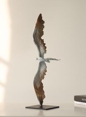 现代BJ0145简样件板间售楼处金属使人物翅膀摆书柜天书架展示柜装