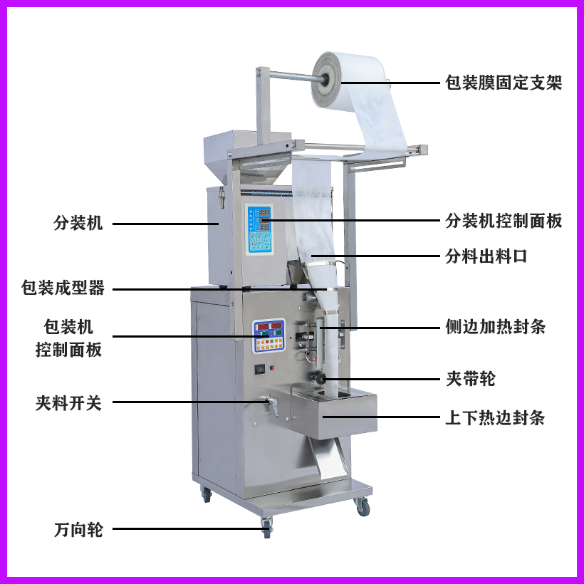 手投五金螺丝积木包装机面条馒头电子配件混合颗粒食品封口灌装机,淘宝优惠券,粉丝福利购,淘宝优惠卷