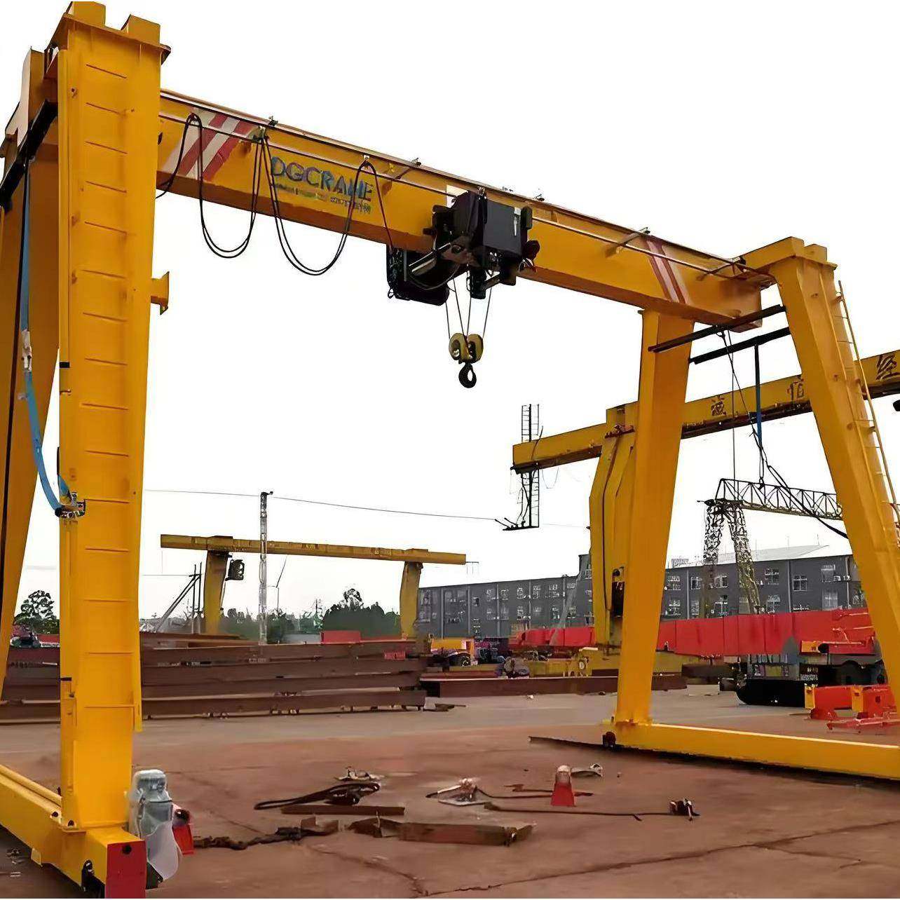 厂家车间行吊码头用龙门吊20吨门式起重机可移动上包下花龙门吊,淘宝优惠券,粉丝福利购,淘宝优惠卷