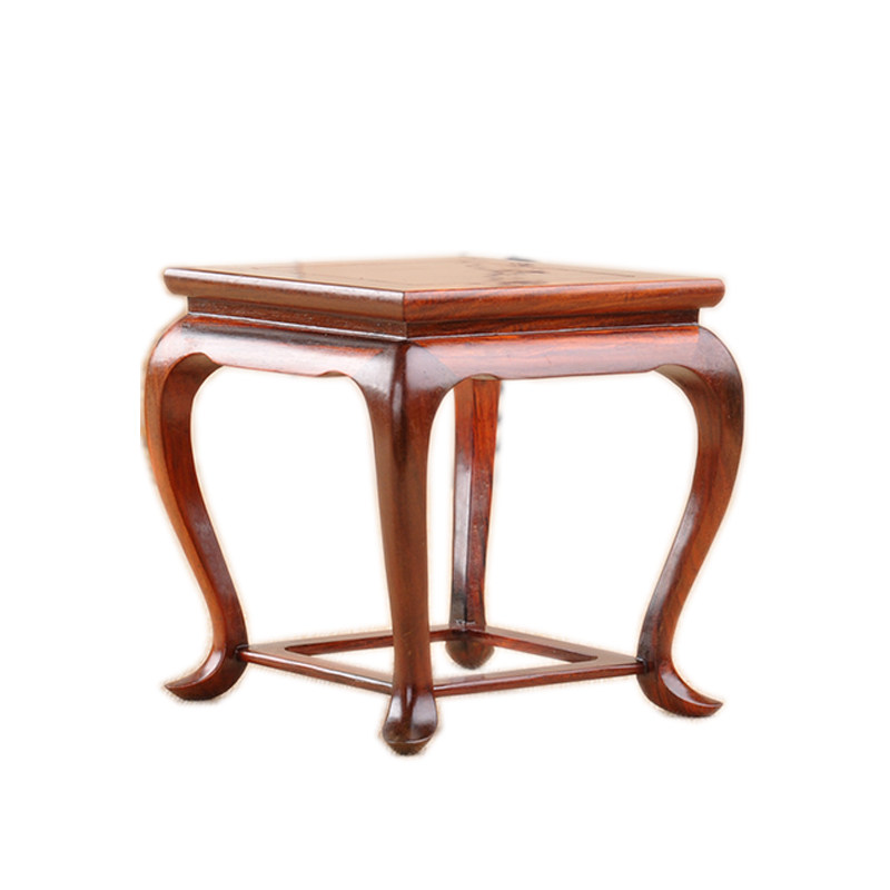 红木大红酸枝新中式弯脚微方几茶壶香炉底座文玩摆件花瓶盆景托架,淘宝优惠券,粉丝福利购,淘宝优惠卷