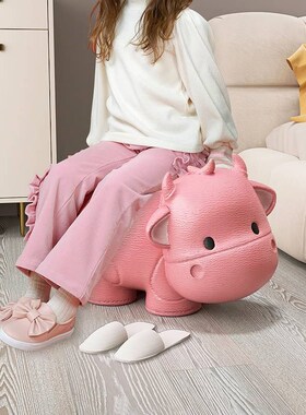 韵灿入户玄关牛换m鞋凳落地摆件客厅家居饰品沙发旁新家乔迁新居