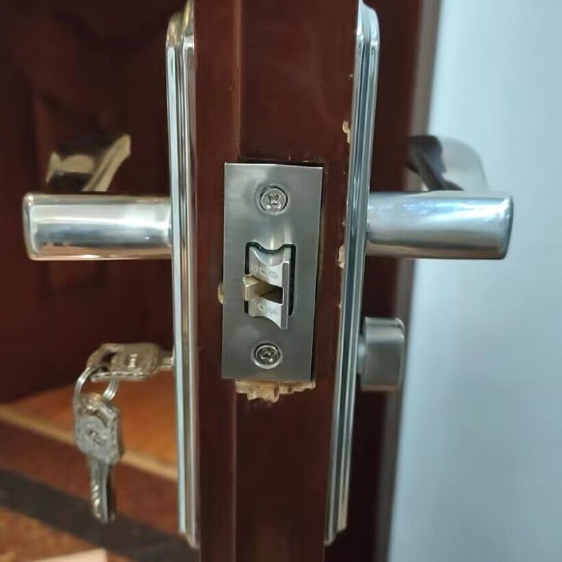 单舌门锁家用通用型卧室房间室内C房门木门锁具门把手手柄老式换,淘宝优惠券,粉丝福利购,淘宝优惠卷