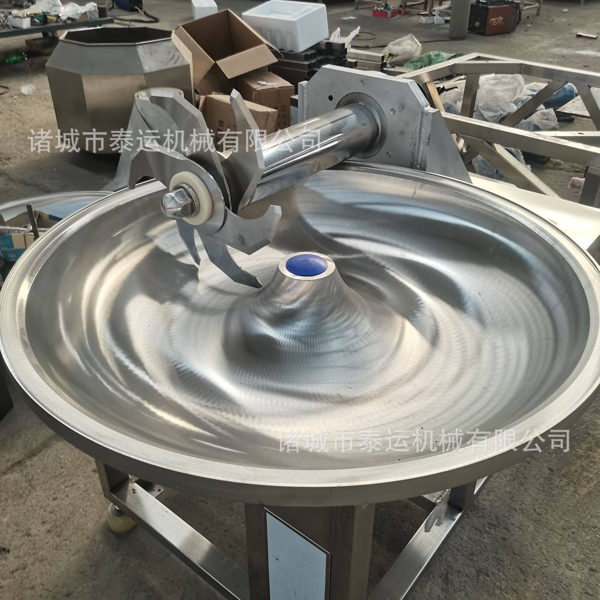 筋腱肉皮斩拌机自动出料斩拌机蒜末辣椒斩碎设备豆制品乳化机厂家,淘宝优惠券,粉丝福利购,淘宝优惠卷