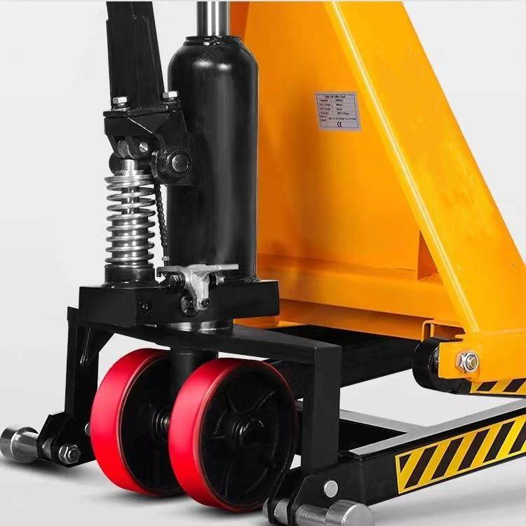 电动高起升液压搬运车剪叉式高升程工位1T手动液压车托盘升高叉车,淘宝优惠券,粉丝福利购,淘宝优惠卷