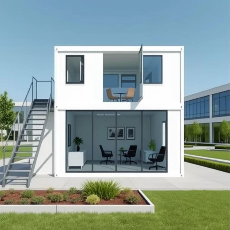 集成房屋打包箱样板房屋临时安装房containerhouse集装箱移动房 - 图2