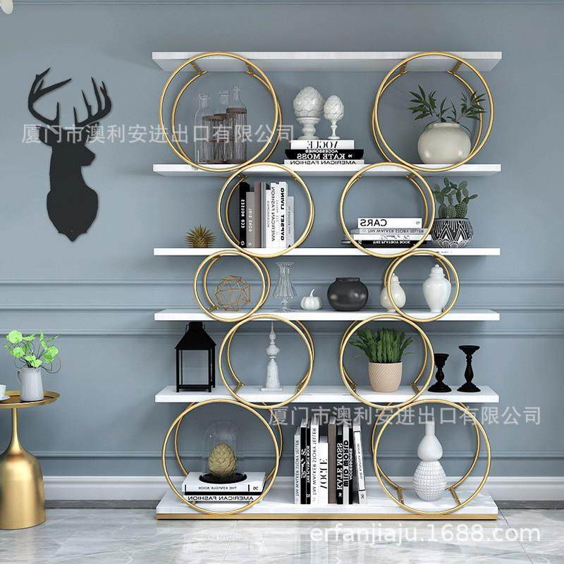 北欧铁艺隔断置物架书架创意搁板架工业风屏风书柜落地办公展示架,淘宝优惠券,粉丝福利购,淘宝优惠卷