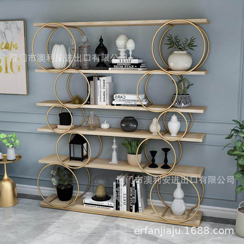 北欧铁艺隔断置物架书架创意搁板架工业风屏风书柜落地办公展示架,淘宝优惠券,粉丝福利购,淘宝优惠卷