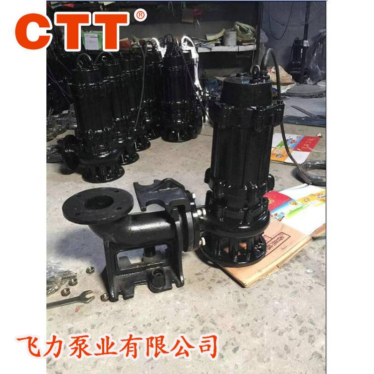 扬程40米 无堵塞潜水排污泵 100WQ80-40-18.5 可耦合式安装 - 图0