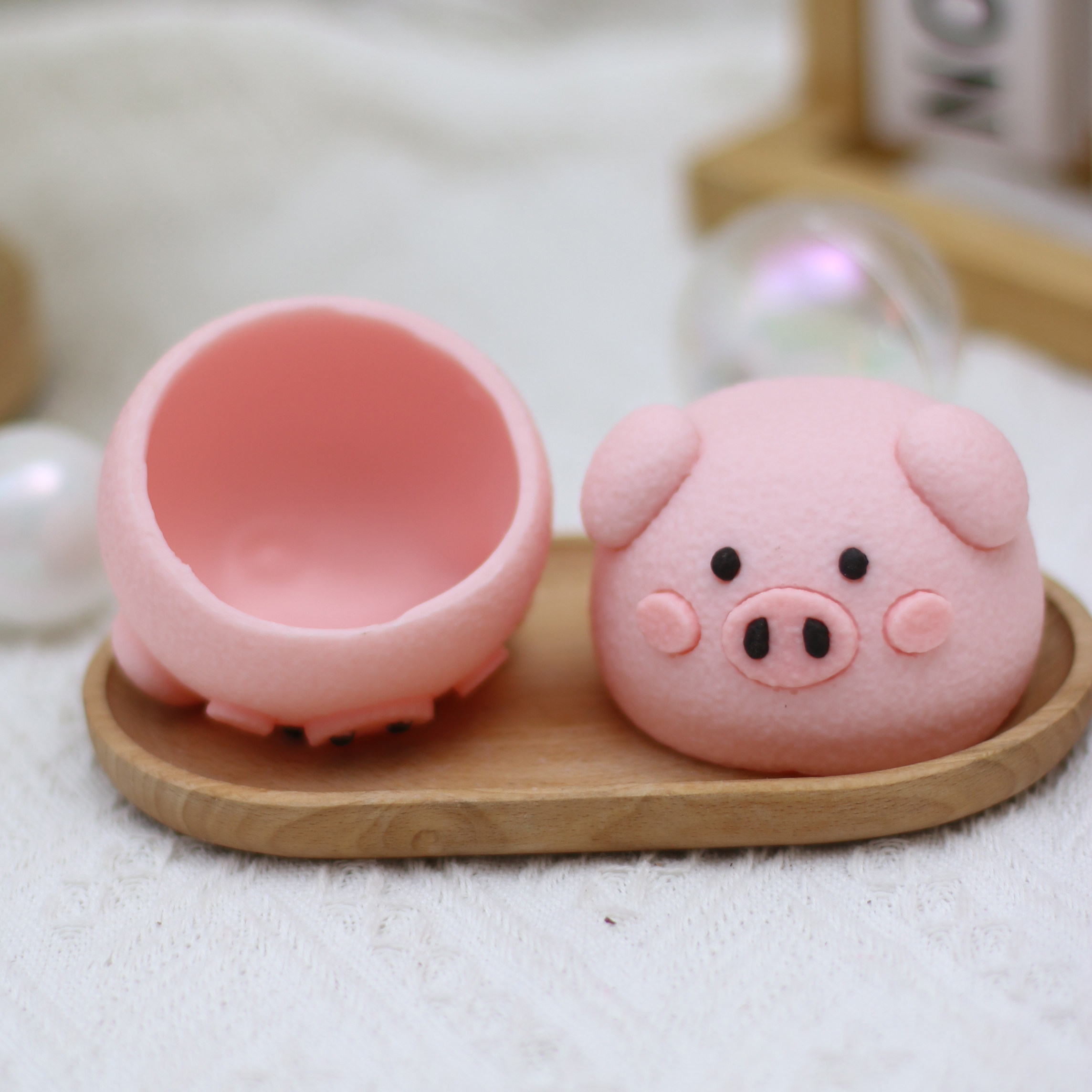 巧克力小猪小狗蛋糕装饰大号可食用小动物儿童生日烘焙卡通摆配件,淘宝优惠券,粉丝福利购,淘宝优惠卷