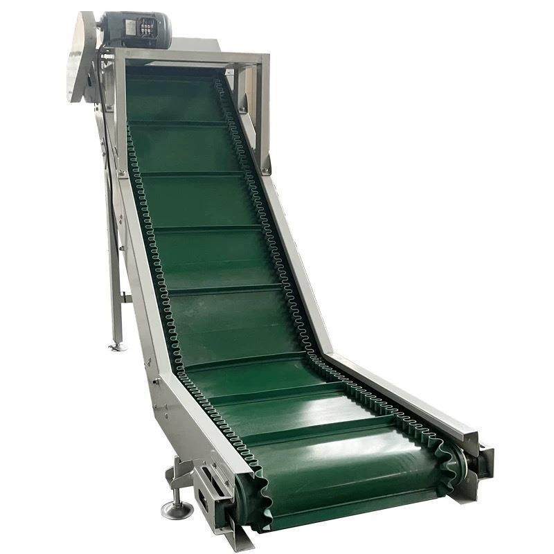 皮带提升机Z型食品级自动上料传送带挡板式PVC裙边皮带爬坡输送机,淘宝优惠券,粉丝福利购,淘宝优惠卷