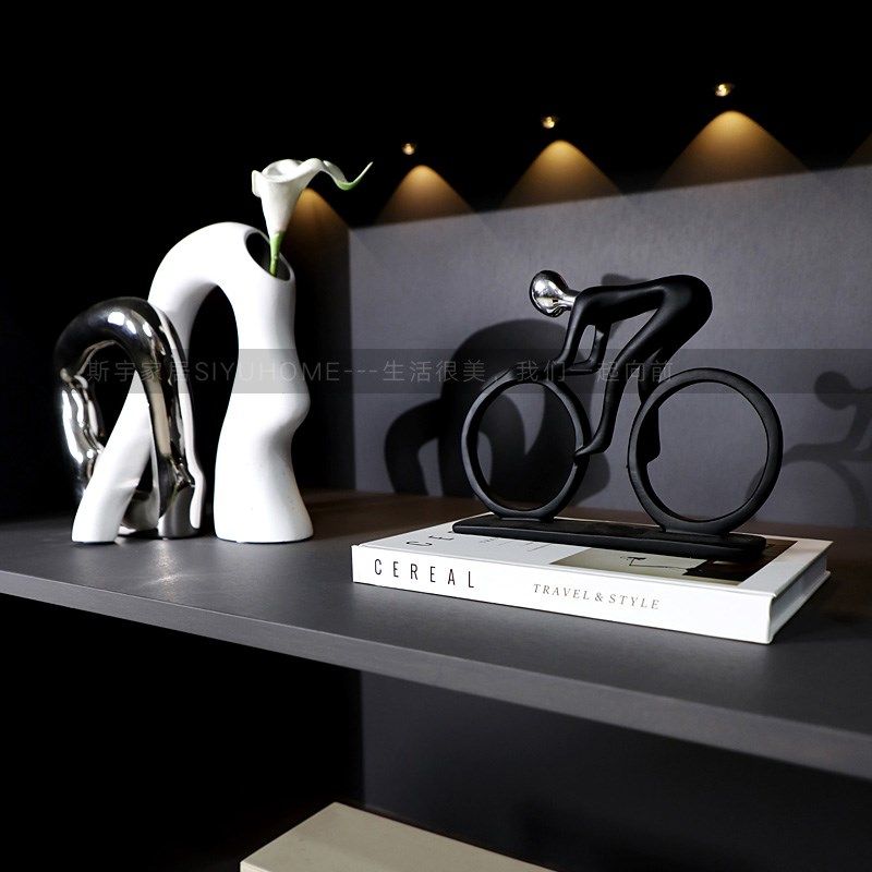 轻奢高级感餐边柜酒柜装饰品客厅现代家饰软装搭配套装工艺品摆件,淘宝优惠券,粉丝福利购,淘宝优惠卷