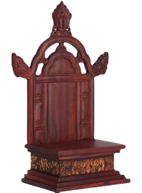 佛像佛龛家用供奉非洲紫檀木佛台财神观音桌供神台加高立柜佛座