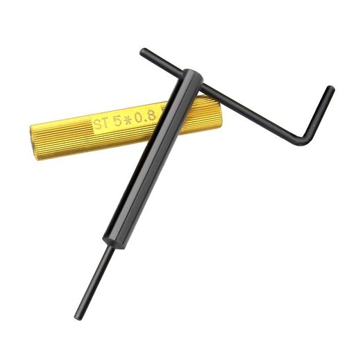 螺纹护套安装工具钢丝螺套护套扳手牙套工具M2/M2.5/M3M4M5M6-M12 - 图3