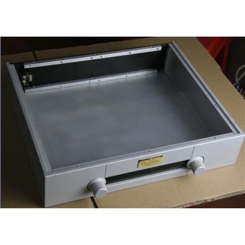 High-quality white Gaowen front-end all-aluminum alloy chassis (can be used for personalized openings) bulk discount