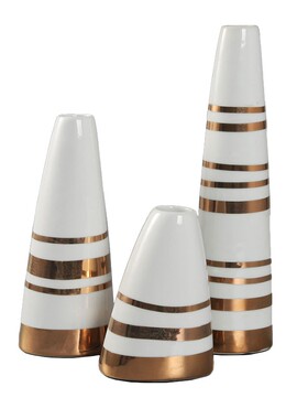 新中式现代轻奢陶瓷花器摆件样板间售楼处会所酒店家具展厅软装饰