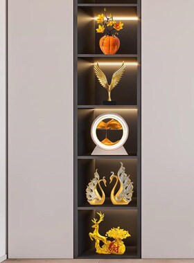 乔迁之喜新居酒柜装饰轻奢客厅电视柜玄关餐边柜摆件搬家礼物