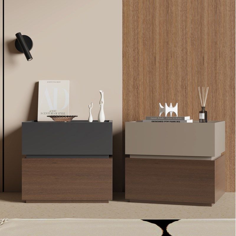 实木床头柜简约现代家用卧室小z柜子储物柜床边柜轻奢高级感收纳,淘宝优惠券,粉丝福利购,淘宝优惠卷