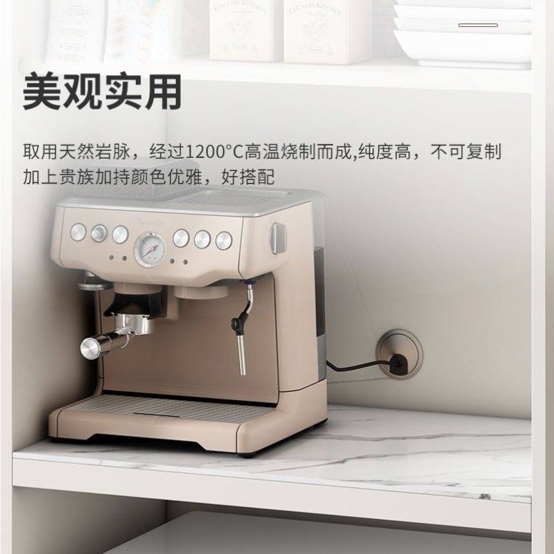 法式岩板餐柜一体靠墙高柜简约小户型窄厨房碗筷收纳柜微波炉柜,淘宝优惠券,粉丝福利购,淘宝优惠卷