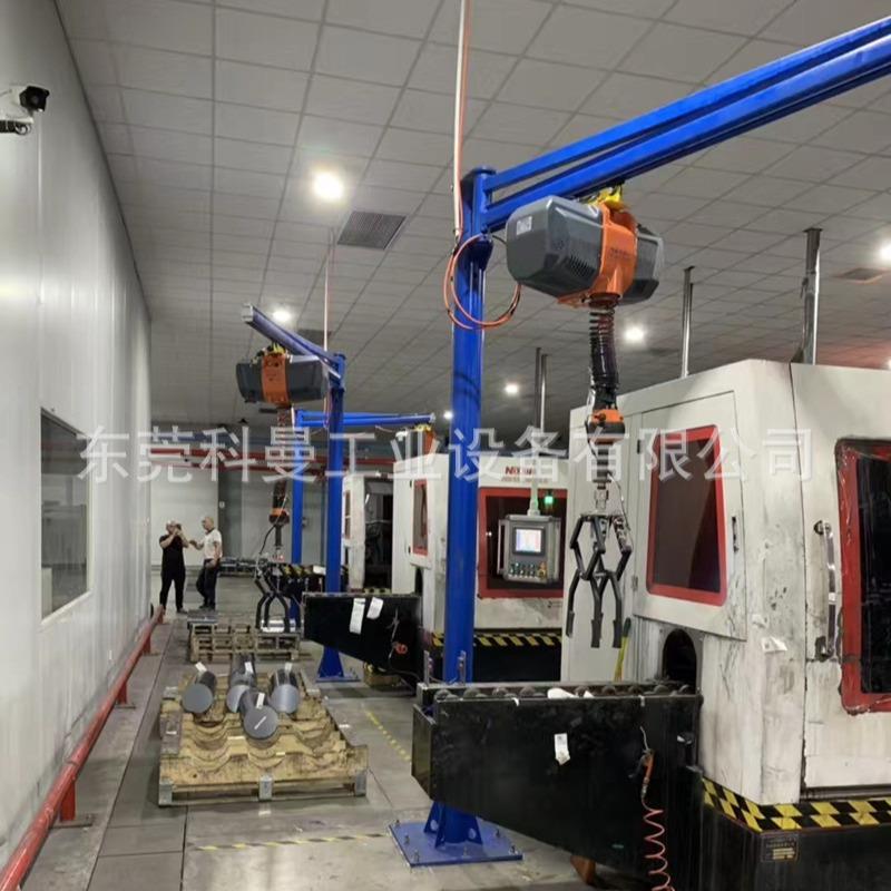 Gantry-type intelligent electric balancing crane glass chassis can be parked at any time KBK guide rail installation palletizing handling spreader