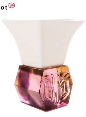 tittot琉园中式复古琉璃精致小摆件高档 定鼎 桌面装饰送商务礼品