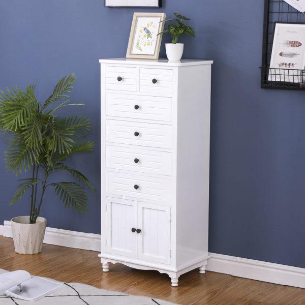 实木五斗柜北欧卧室收纳储物柜子简约现代抽屉式带门客厅斗柜轻奢,淘宝优惠券,粉丝福利购,淘宝优惠卷