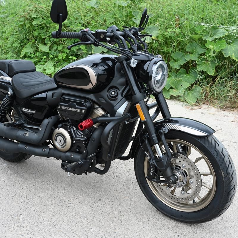 适用无极CU250前保杆防摔杠保险杆G帆布边包后挡泥板折叠靠背改装 - 图1