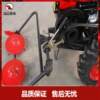 Equipped with walking tractor, micro tillage set, round UFZ lawn mower, weeding wheel, front lawn mower machine