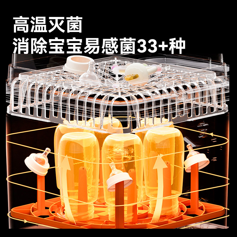 英氏Yeehoo奶瓶清洗机宝宝消毒柜婴儿奶瓶消毒器带烘干蒸汽消毒锅,淘宝优惠券,粉丝福利购,淘宝优惠卷