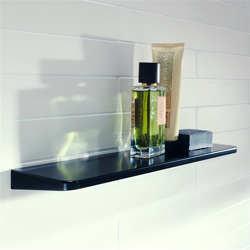 德国汉斯Axor置物架雅生通用圆形搁板浴室储P物层架免打孔镜前层 - 图3