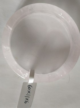 粉水晶方镯手镯公主镯粉幽灵手链手串镯子女款