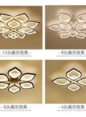跨境led客厅吸顶灯现代极简大气温馨大厅灯个性创意家用主卧室灯