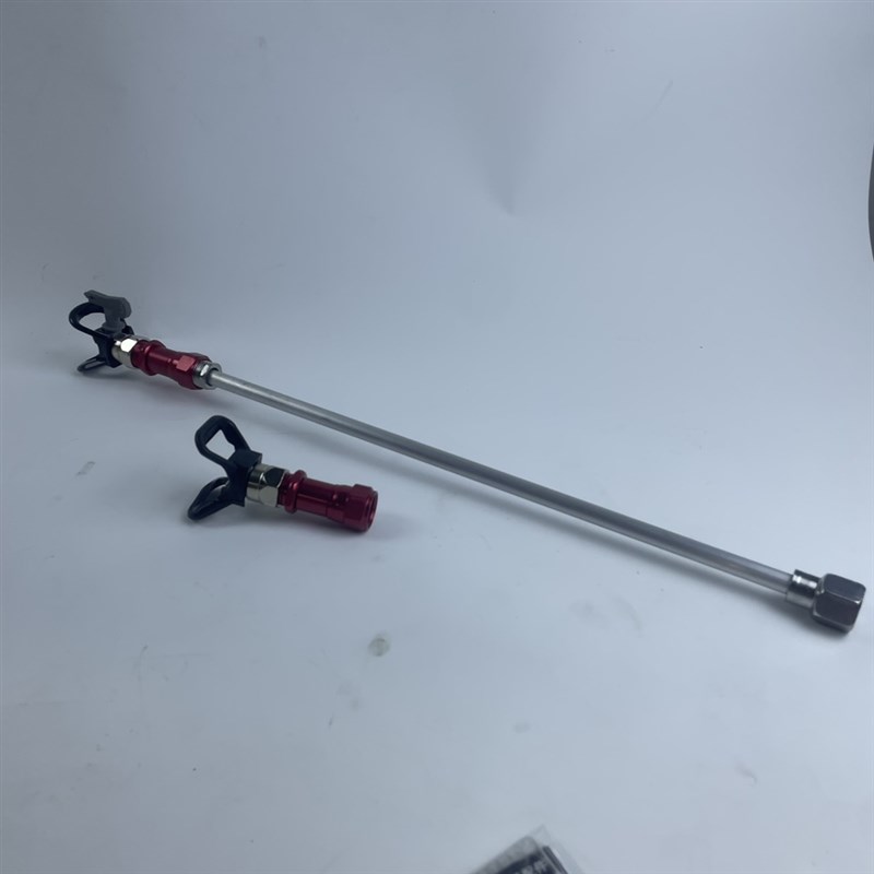 喷涂机防尿枪万向头节流阀无滴漏防尿枪加长杆万S向接头鸭座接不 - 图3