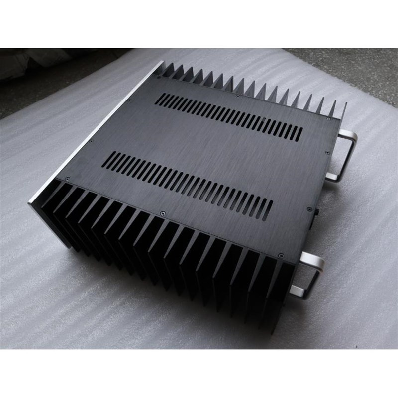 4315F Class A all-aluminum power amplifier chassis, thickened radiator, aluminum chassis, power amplifier chassis